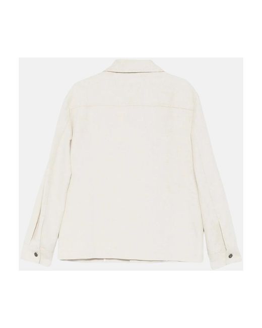 Light Jackets di Amaranto in White da Uomo