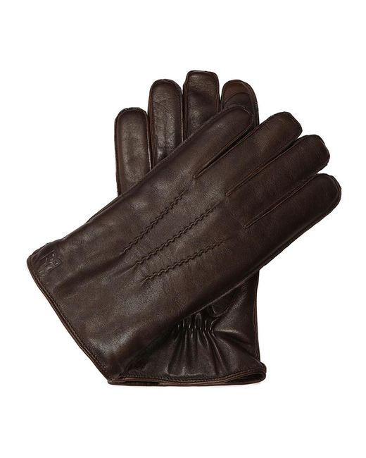 Kazar Accessoires ,Bruin ,Leer Donkerbruine Handschoenen Met Touchscreen-Functionaliteit in het Brown voor heren