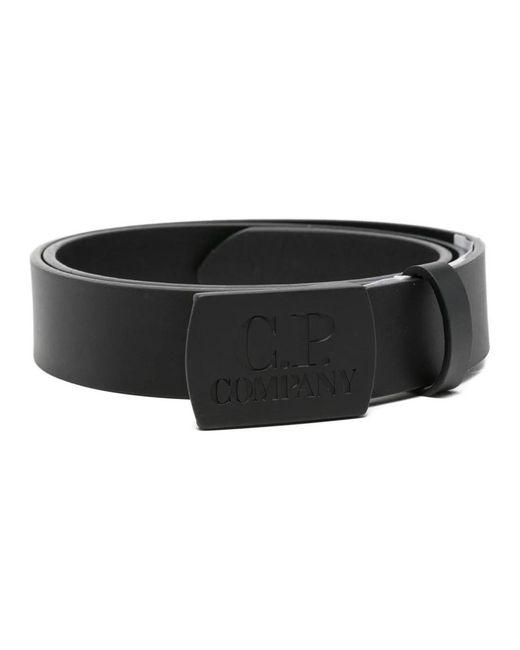 C P Company Black Belts for men