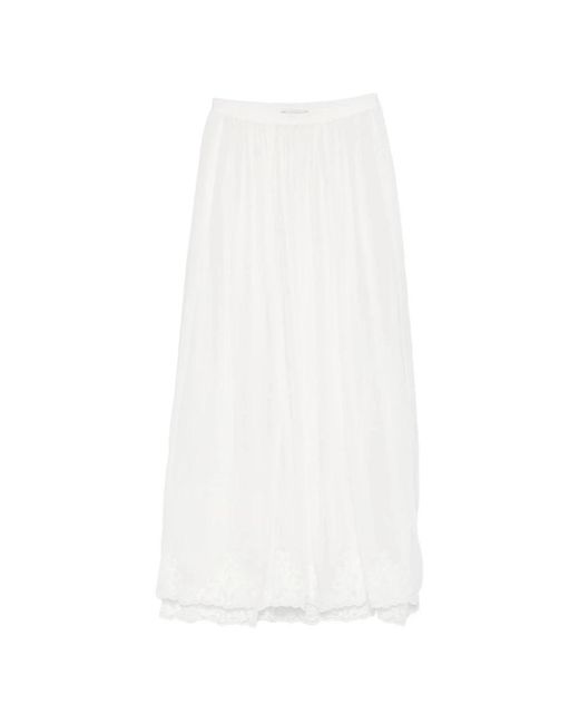 Forte_forte White Maxi Skirts
