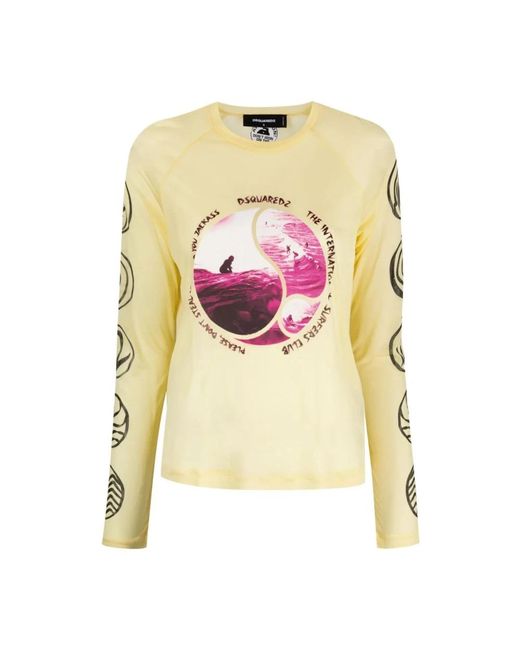 DSquared² Multicolor Long Sleeve Tops