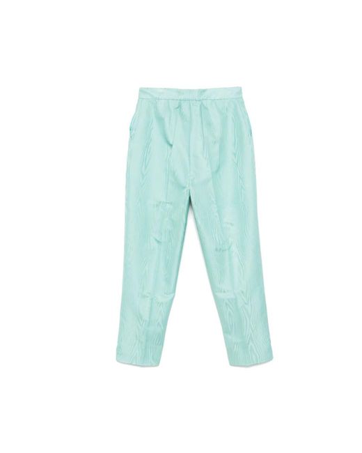 DE SANTIS Blue Tapered Trousers