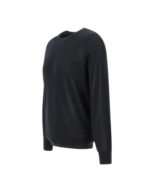 Kangra Black Cashmere Knitwear for men