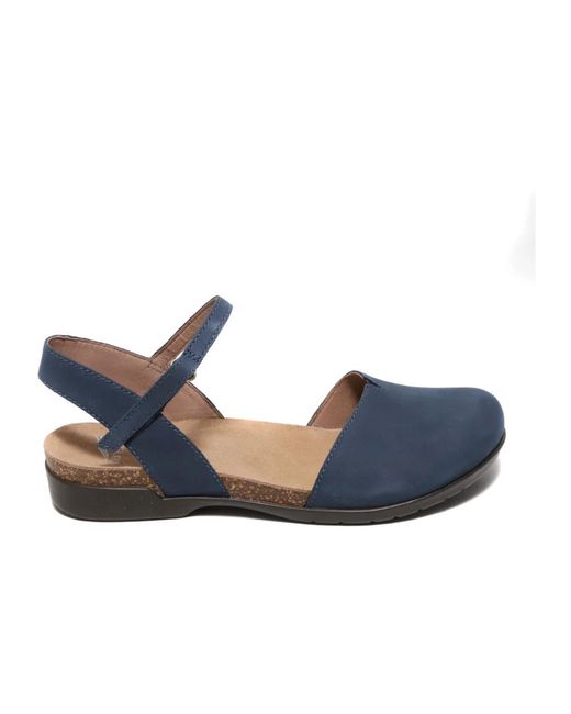 Dansko Blue Ballerinas
