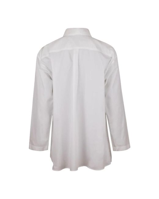 Stenstroms Overhemden ,Wit ,Katoen Elin Blouse in het Gray