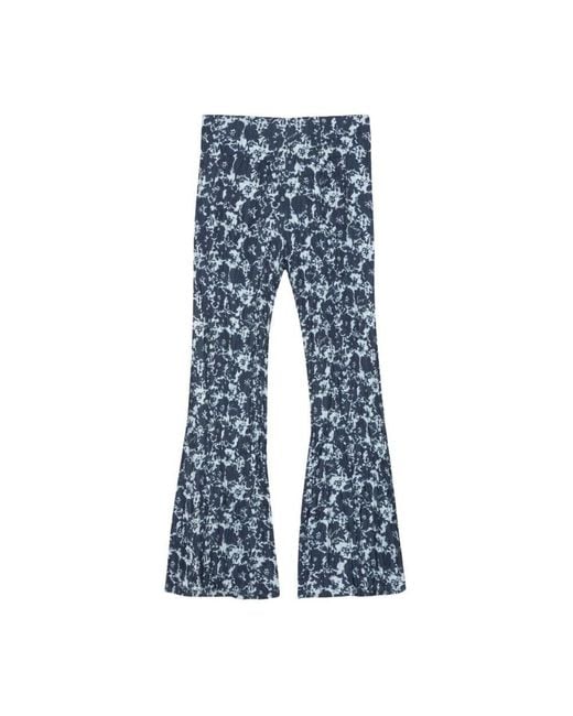 KENZO Blue Wide trousers