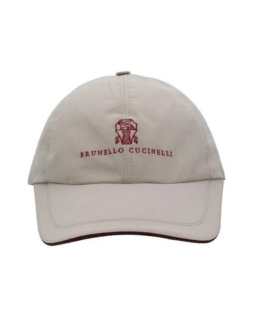 Caps di Brunello Cucinelli in Gray da Uomo