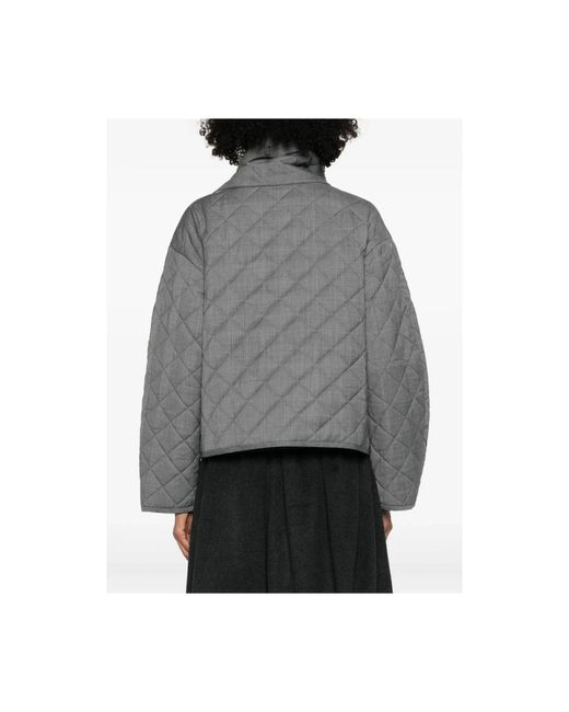 Viktoria Chan Gray Winter Jackets