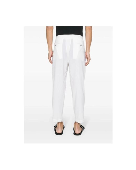 Trousers > cropped trousers BRIGLIA pour homme en coloris White