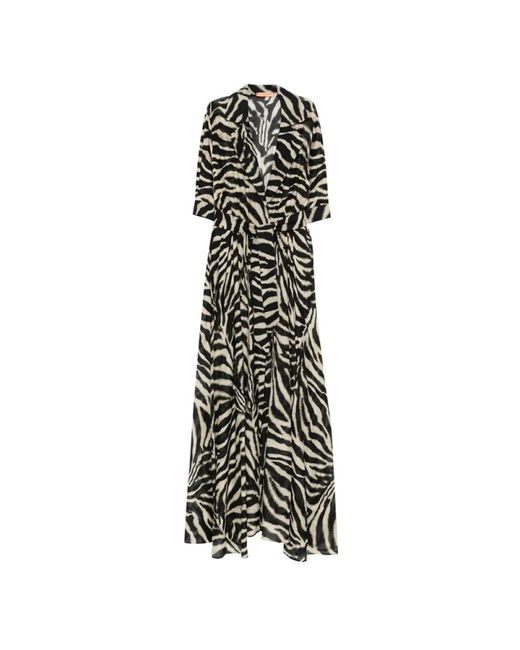 Ermanno Scervino Black Maxi Dresses