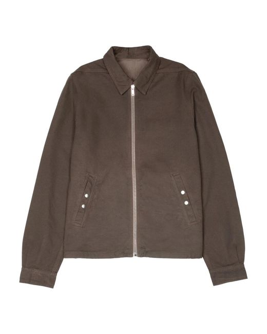 Rick Owens Brown Light Jackets for men