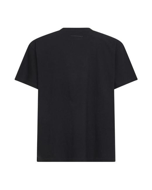 MM6 by Maison Margiela Black T-Shirts for men