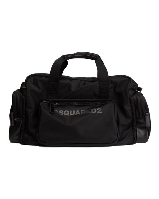 DSquared² Weekendtassen in het Black voor heren