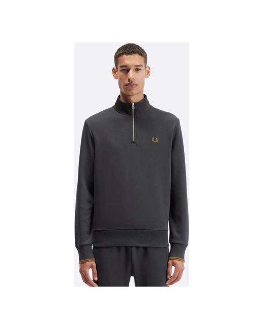 Fred Perry Zip-Throughs in het Gray voor heren