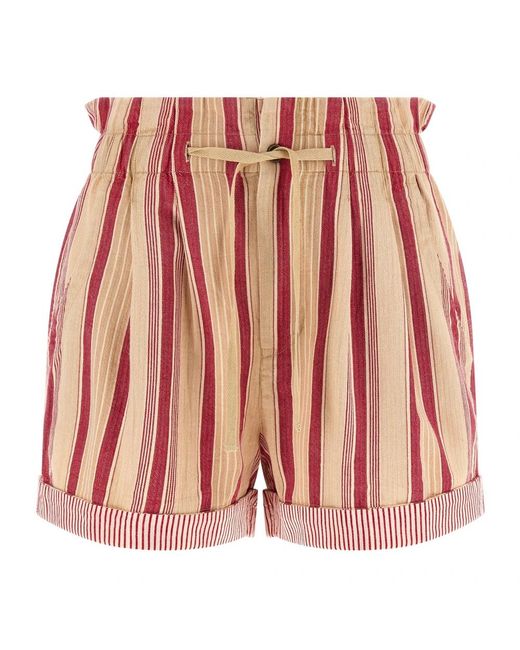 Isabel Marant Red Casual Shorts