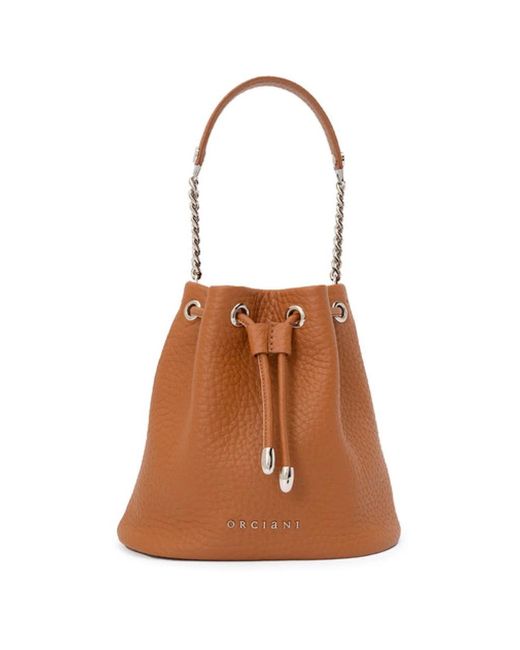 Bucket Bags di Orciani in Brown