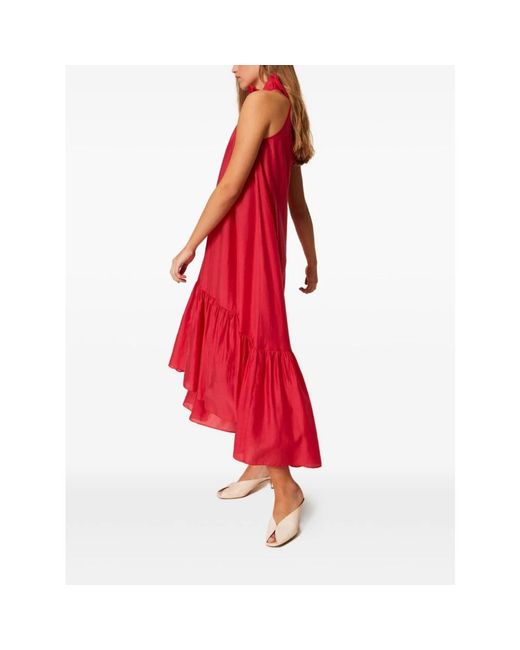 Twinset Red Maxi Dresses