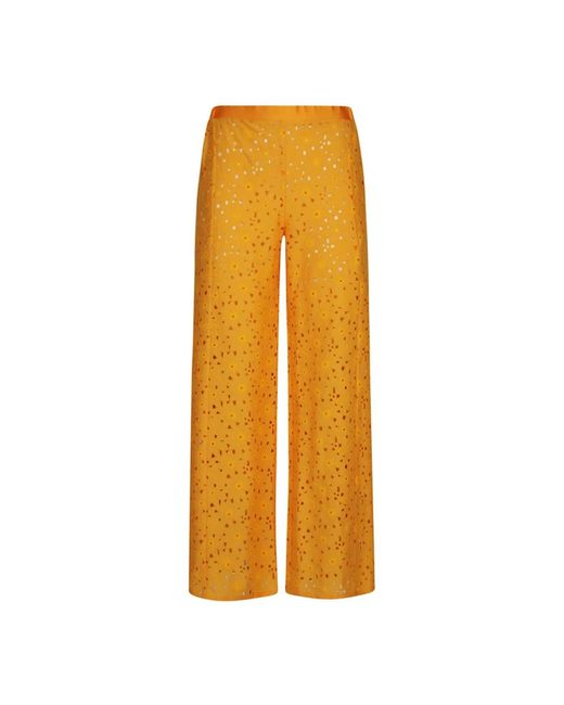 Feel me fab Yellow Wide Trousers