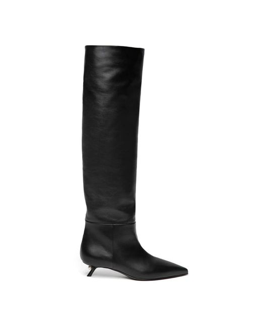 ALEVI Black High Boots
