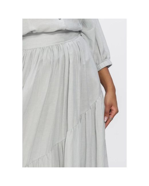 RUBY TUESDAY Ilusie Midi Rok in het Gray