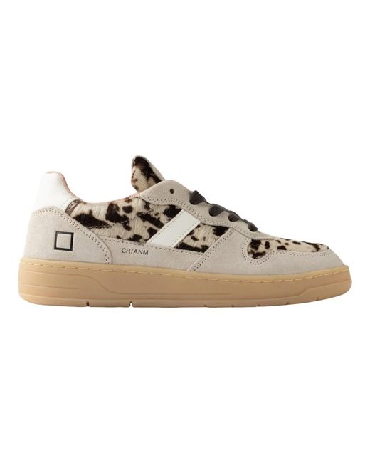 Sneakers Date en coloris Brown