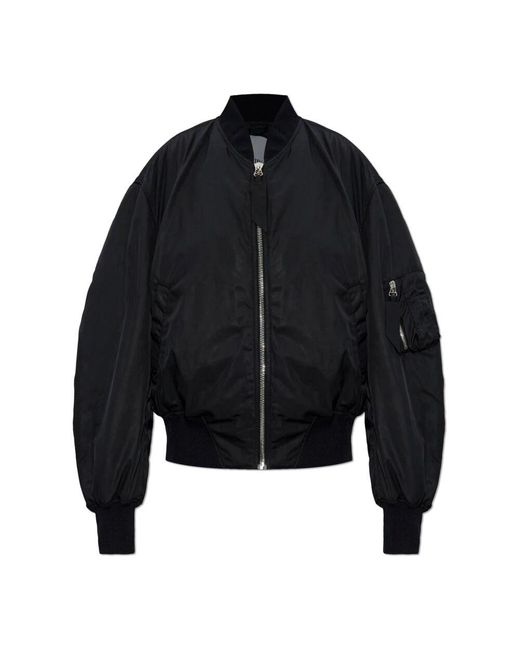 The Attico Blue Bomberjacke