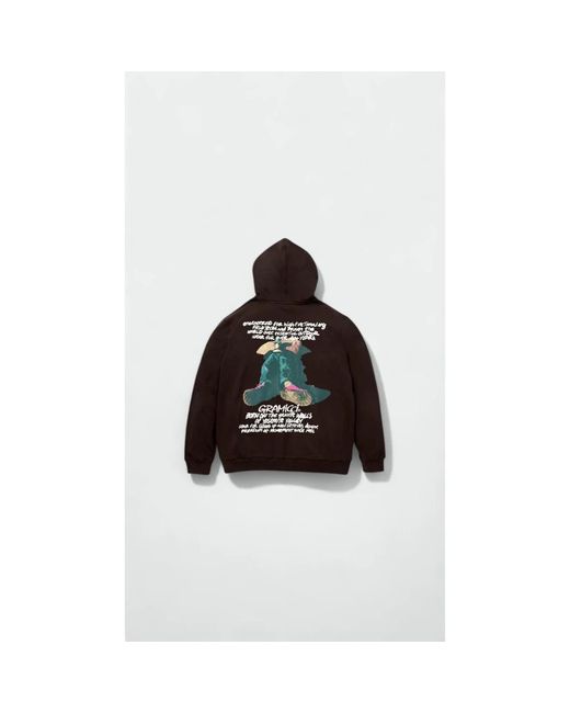 Gramicci Brown Hoodies for men