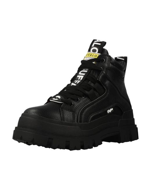 Buffalo Black Winter Boots