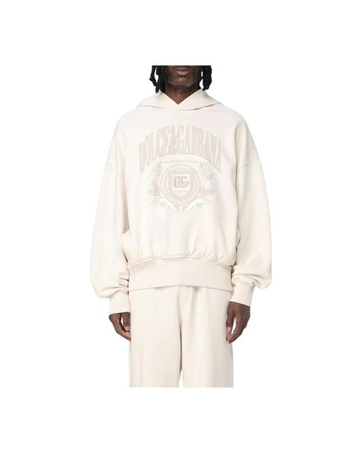 Hoodies Dolce & Gabbana de hombre de color White