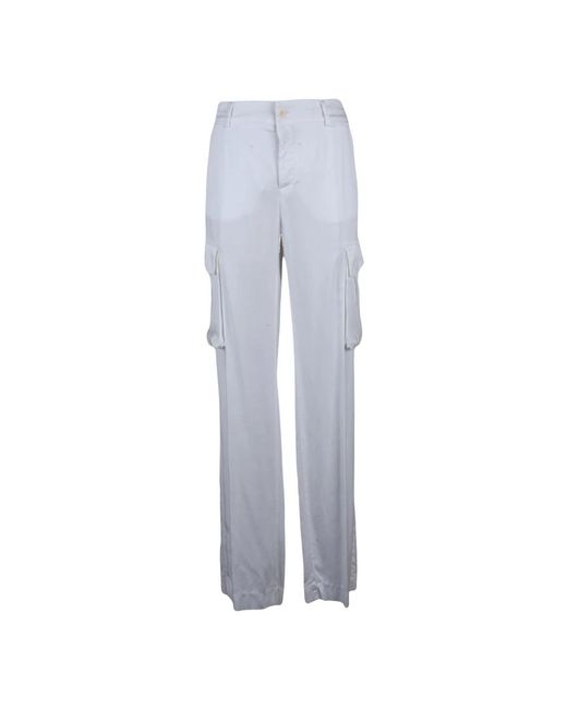 Mason's Gray Straight Trousers