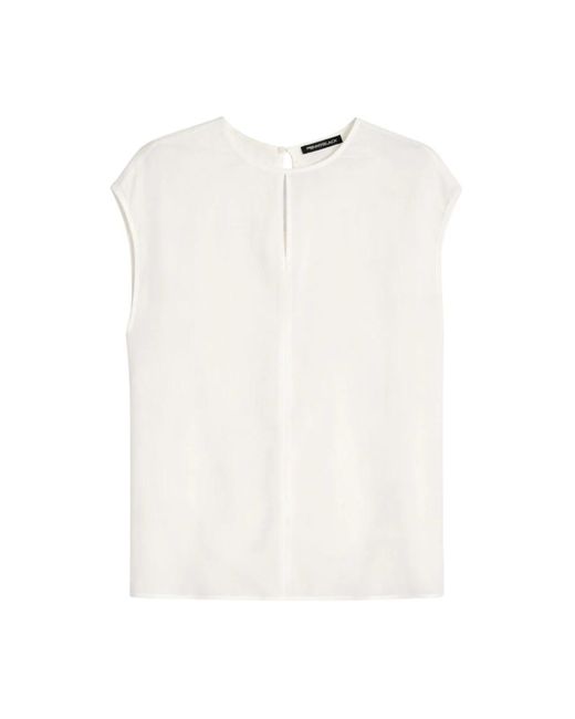 Pennyblack Blusa Fluida in het White