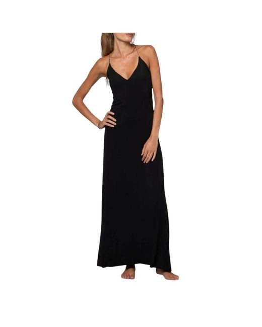 Beliza Black Maxi Dresses
