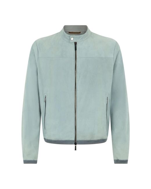 Light Jackets Moorer de hombre de color Blue