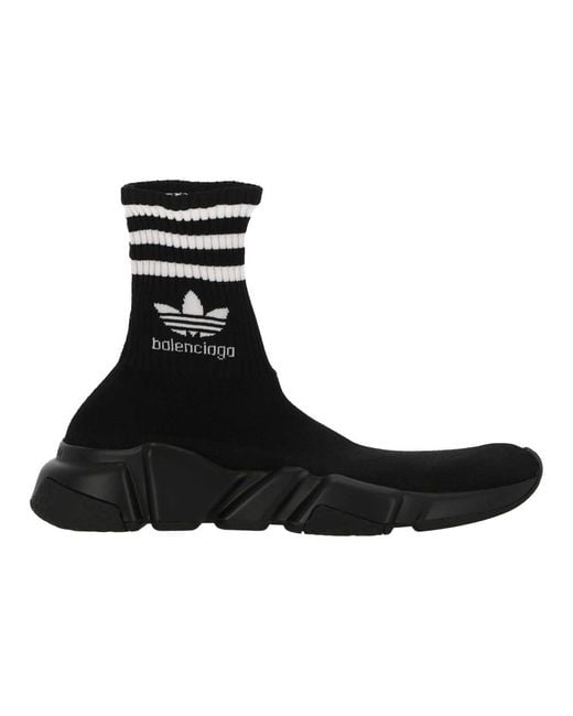 Balenciaga Black X Adidas "speed" Sneakers