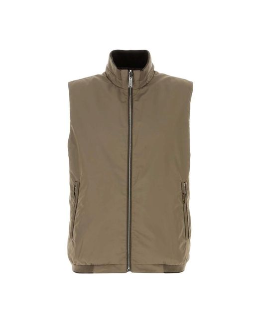 Moorer Jassen ,Bruin ,Polyester Fioresi Reversible Jacket in het Green voor heren
