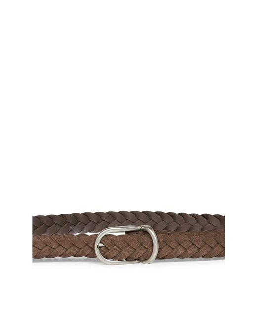 Brunello Cucinelli Brown Belts for men