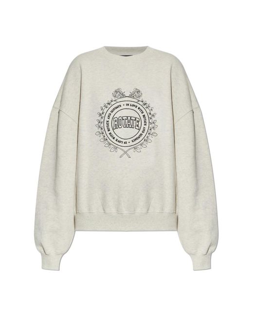 Sweatshirts ROTATE BIRGER CHRISTENSEN de color White