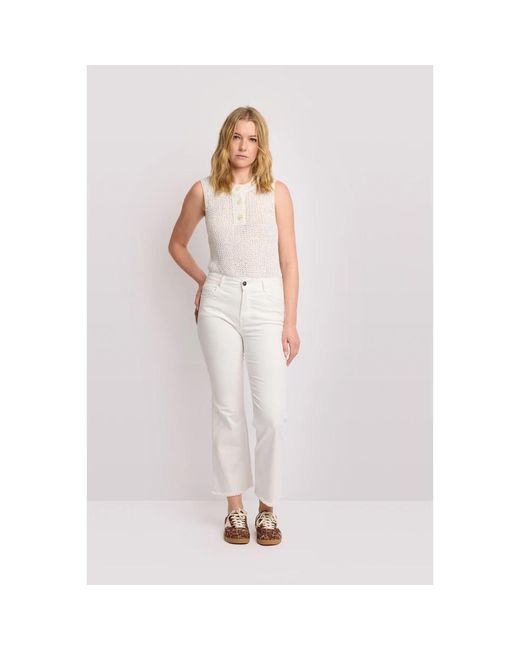 Kocca Pink Cropped Jeans