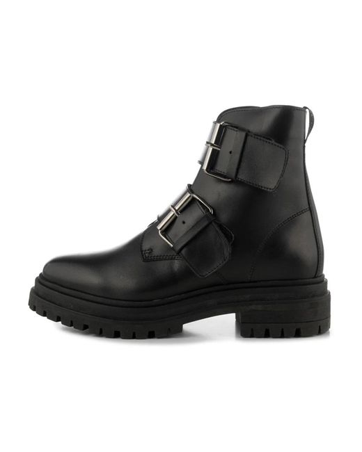 Shoe The Bear Black Ankle Boots