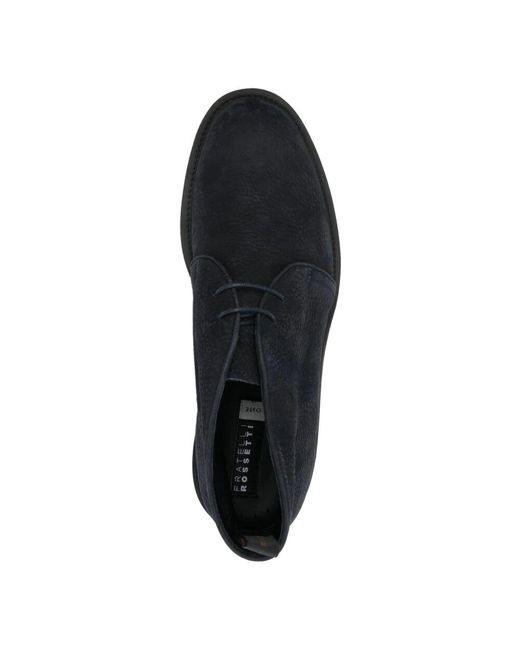 Fratelli Rossetti Italienische lederstiefel mit gummisohle in Blue für Herren