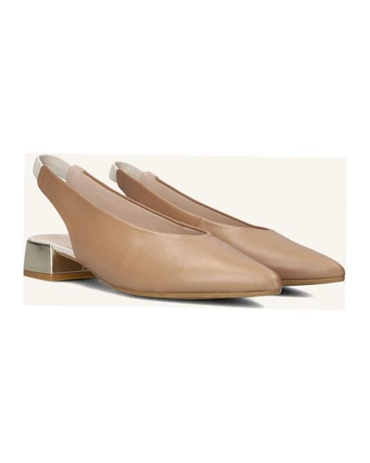 Lodi Natural Farbenfrohe Slingback-Absätze Für Frauen