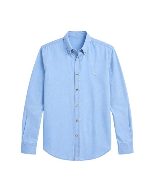 Harmont & Blaine Blue Casual Shirts for men