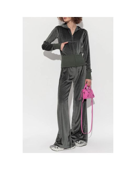 Balenciaga Wide Trousers in het Gray