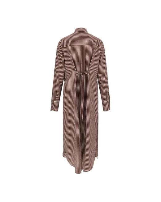 Le twins Brown Shirt Dresses
