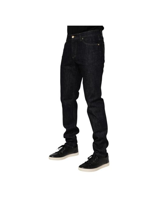 Slim-Fit Jeans Dolce & Gabbana pour homme en coloris Black