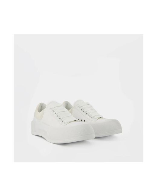 McQueen White Sneakers