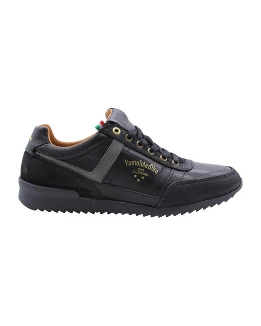Pantofola D Oro Black Sneakers for men