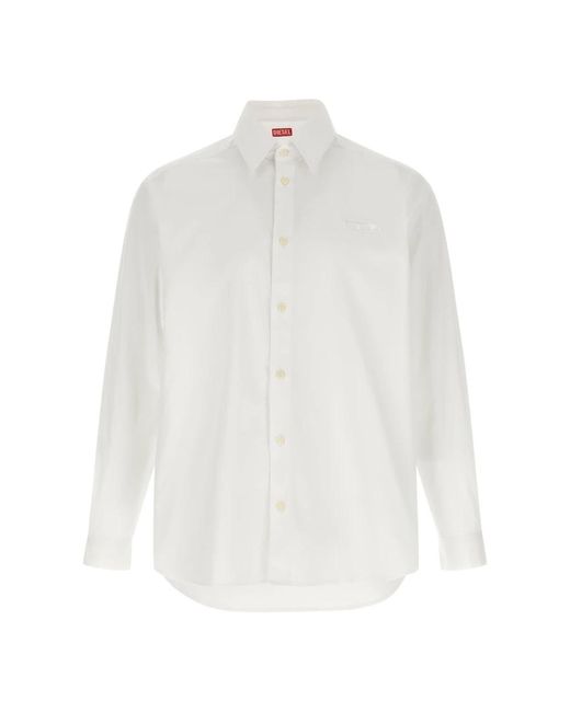 DIESEL White Formal Shirts for men