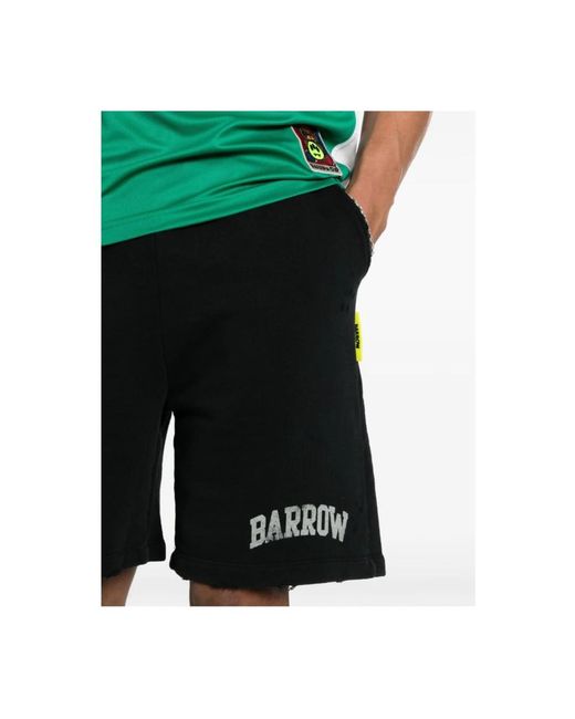 Barrow Sweatshorts mit stil s4bwuabe055 in Black für Herren
