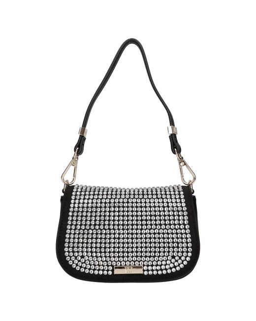 La Carrie Black Shoulder Bags